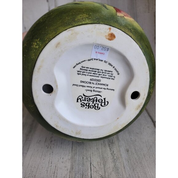 Lang wise Bob's Pottery mixing bowl Romance N' blooms - Picture 7 of 7